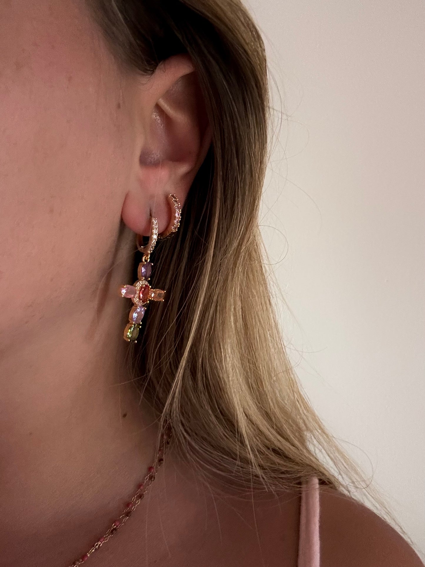 Boucles d’oreilles iris